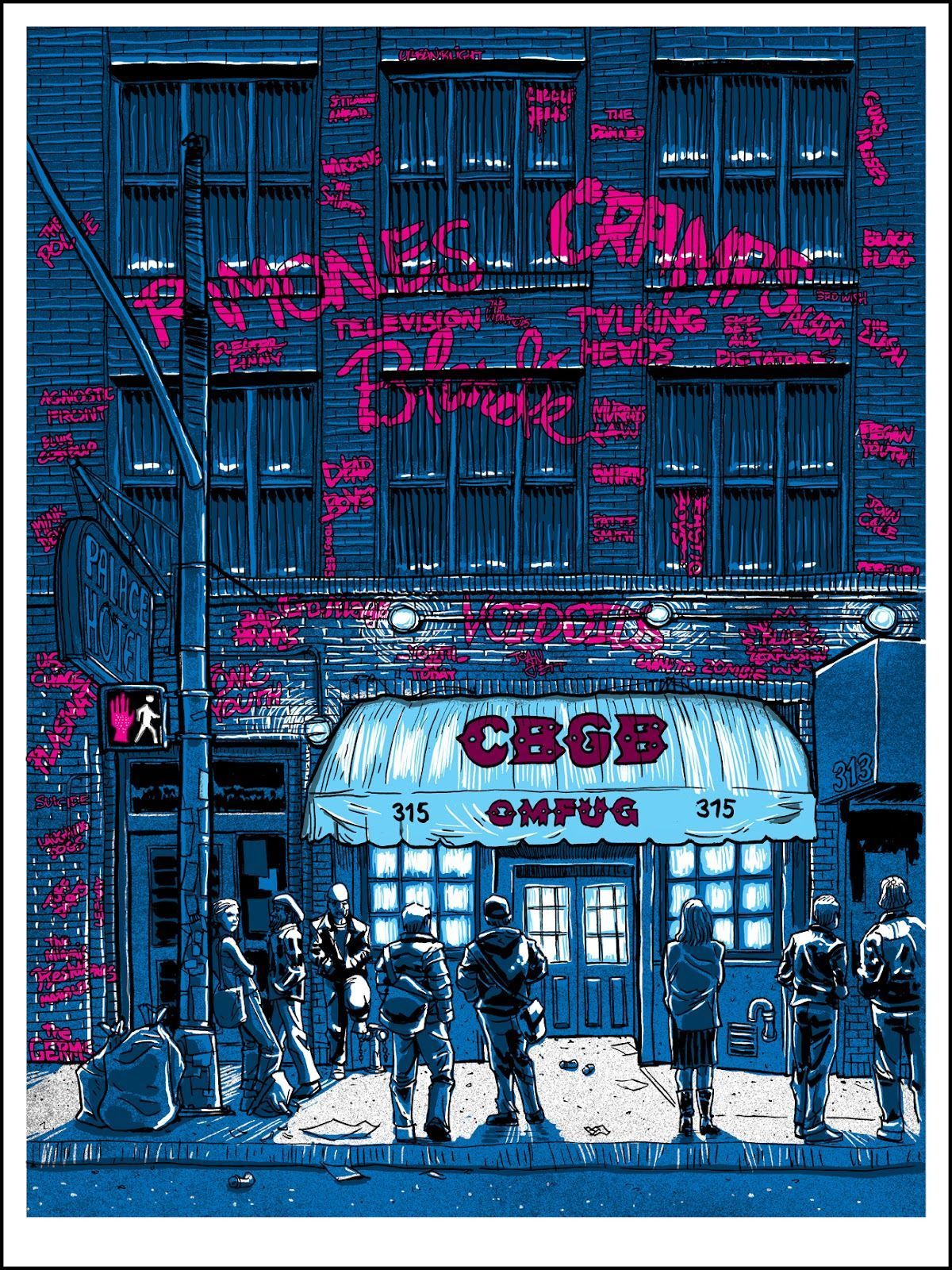 1200x1600 CBGB Phone Wallpaper