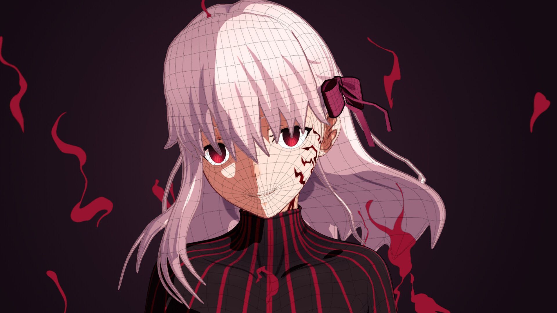 1920x1080 Dark Sakura Matou Stay Night