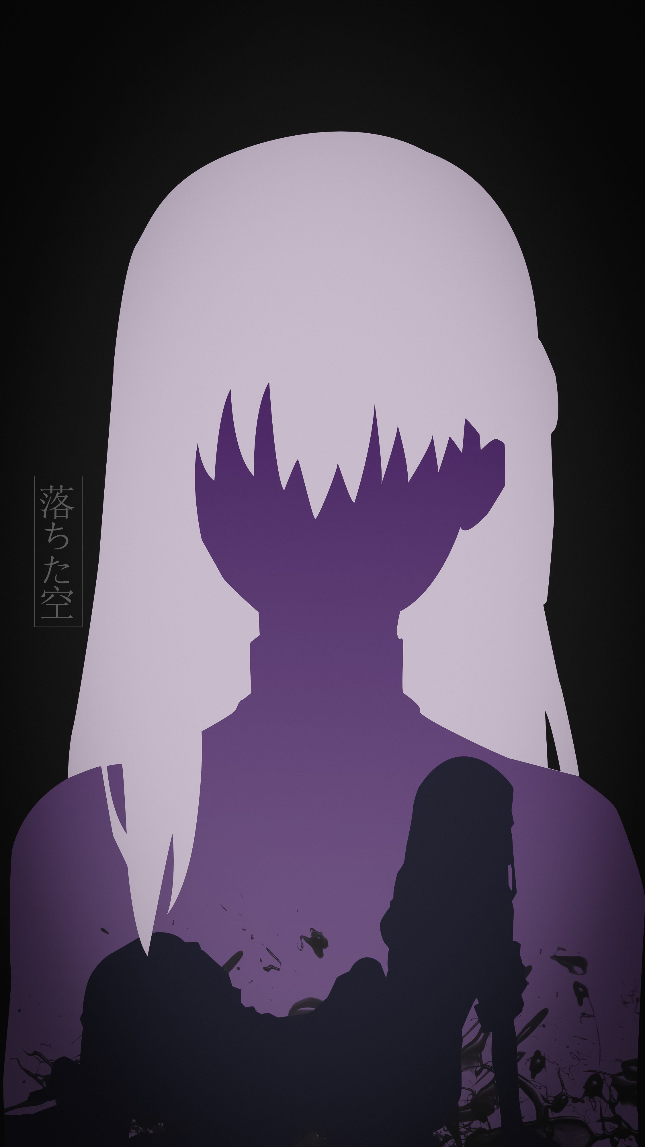 2250x4000 Dark sakura (wallpaper)