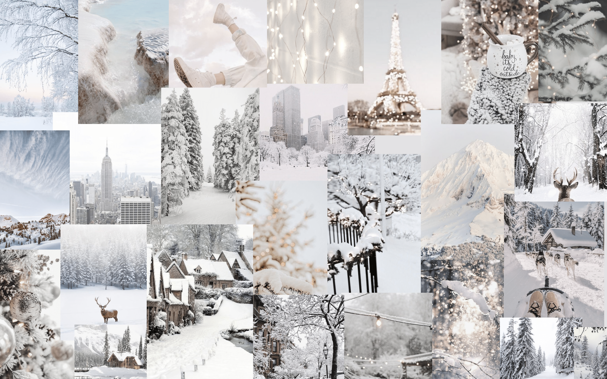 2560x1599 MacBook Winter Aesthetic Wallpaper