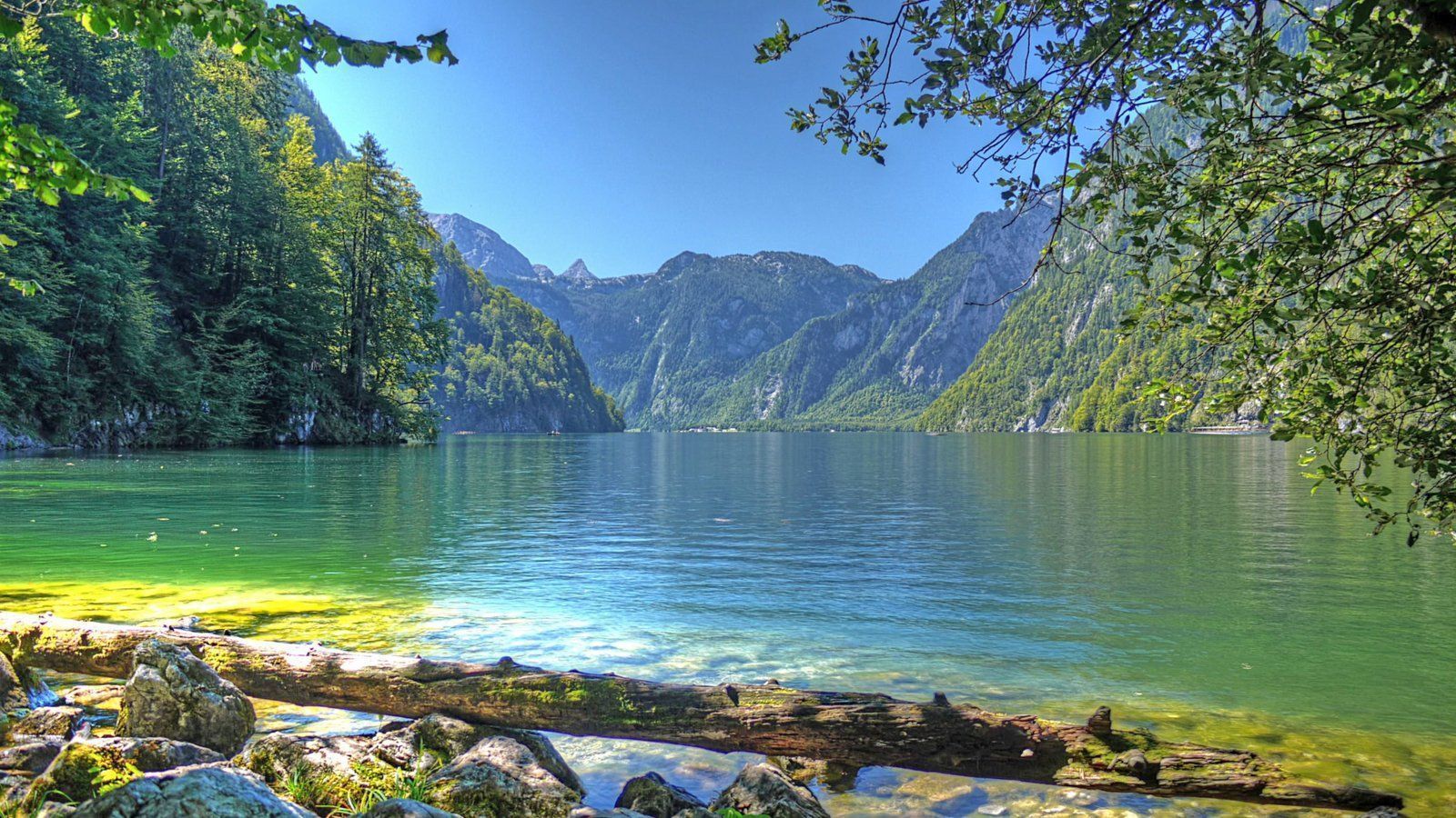 1600x900 Königssee Mountain Lake Known As