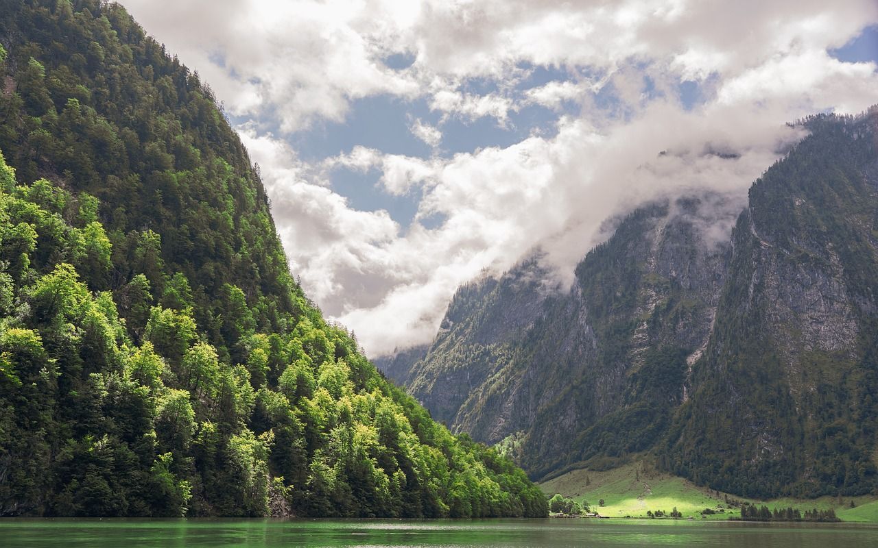 1280x800 Königssee Mountains Mountain