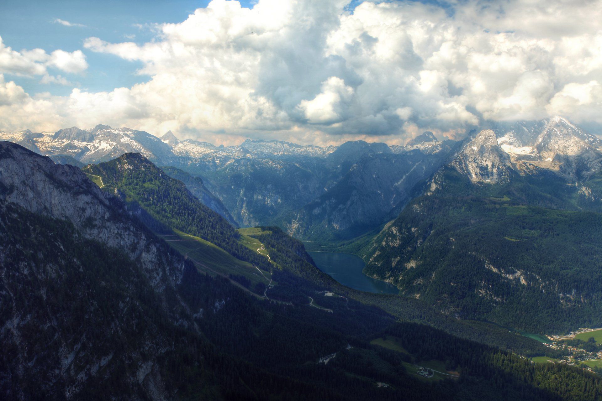 1920x1280 Download Landscape Cloud Mountain Alps