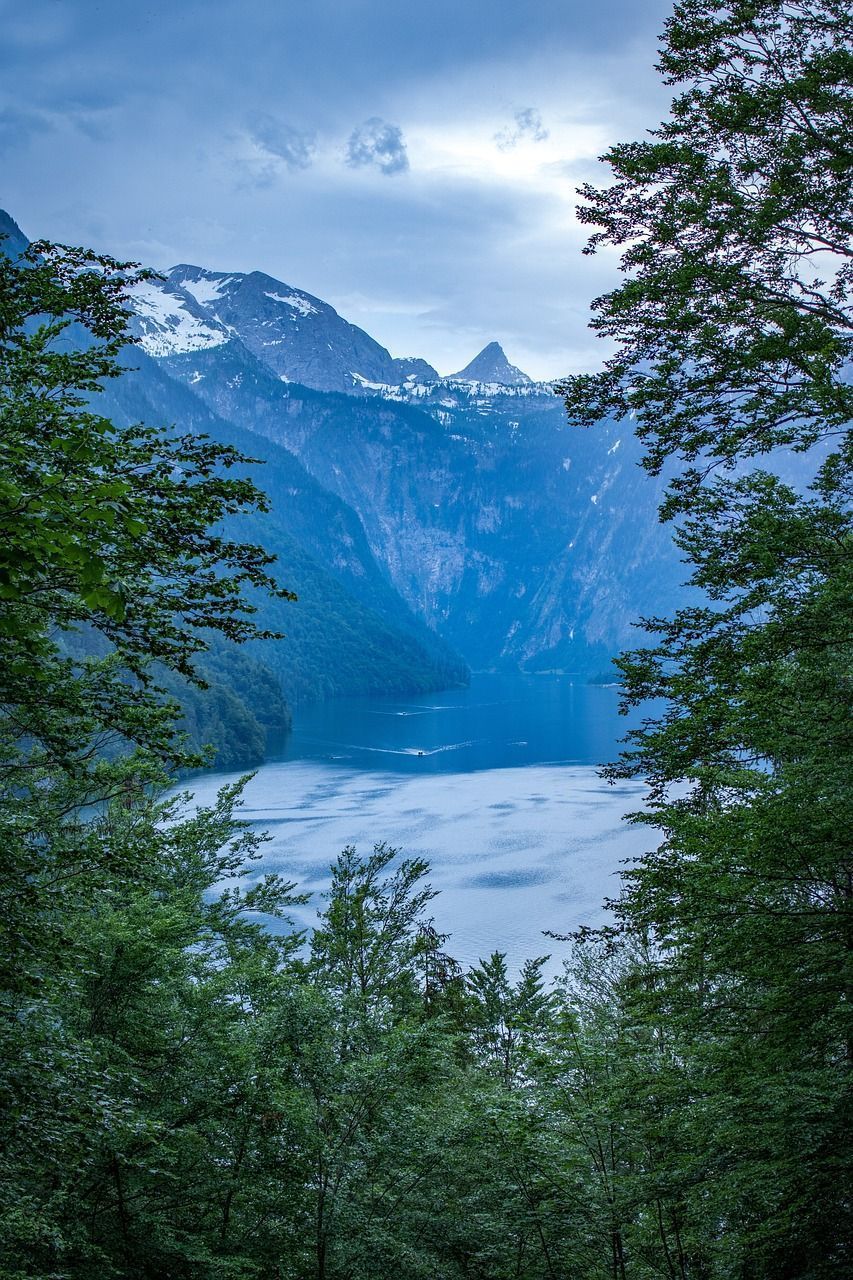 853x1280 Königssee Lake Bavaria Schönau Am
