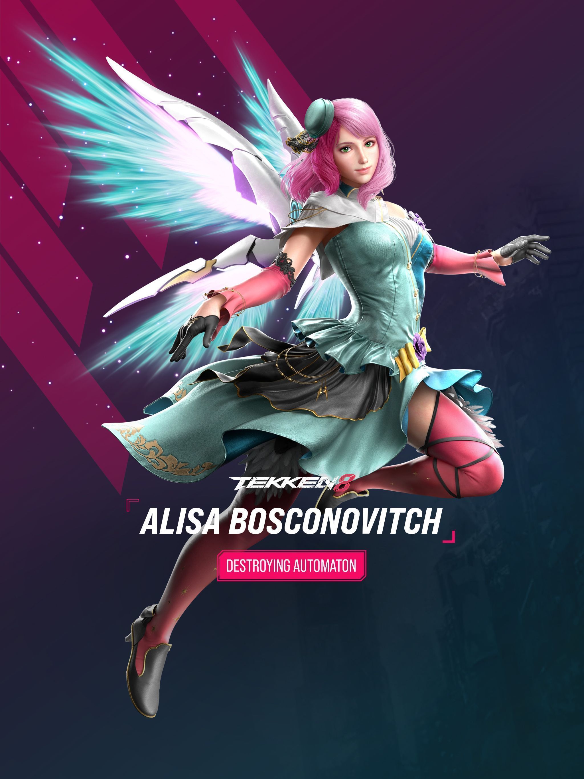 2048x2732 Tekken 8 Alisa Bosconovitch Wallpaper