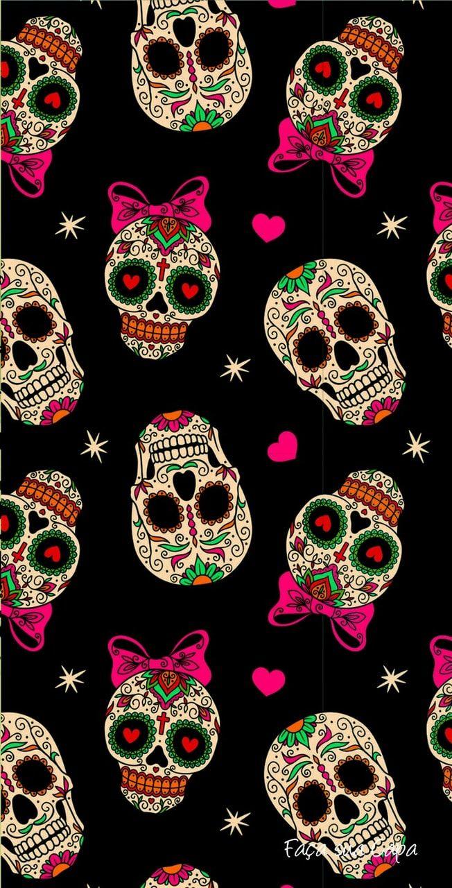 Sugar Skulls Wallpapers - Top Free Sugar Skulls Backgrounds ...