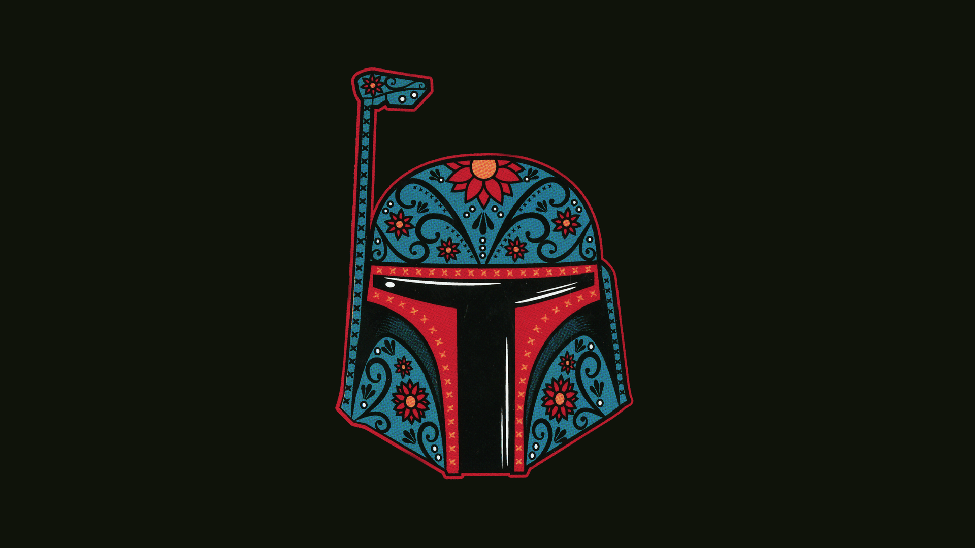 1920x1080 Star Wars sugar skulls wallpaper