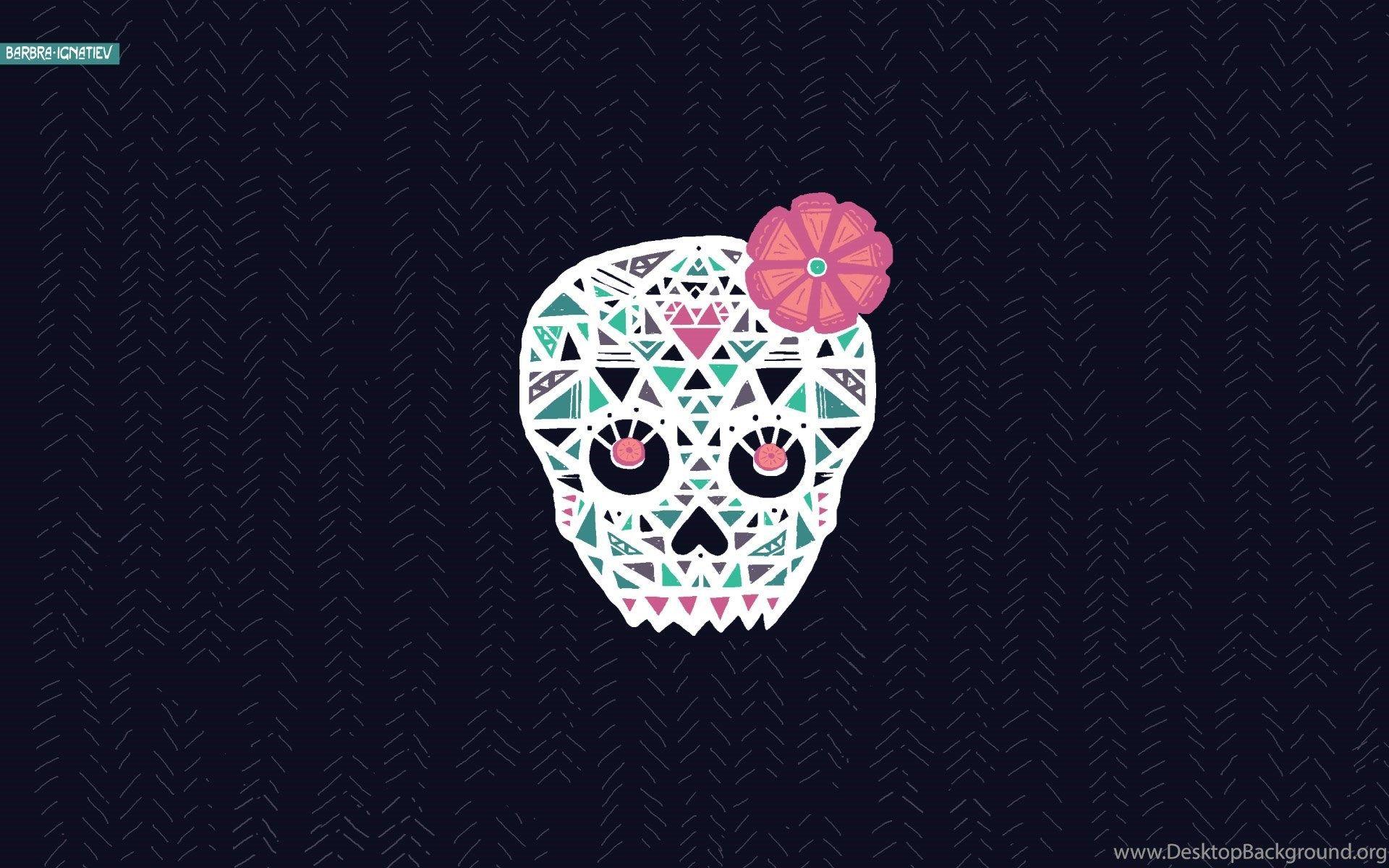 1920x1200 Sugar Skull Wallpaper Photo Desktop Background