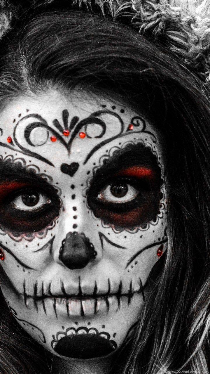 720x1280 Hipster Skull Wallpaper