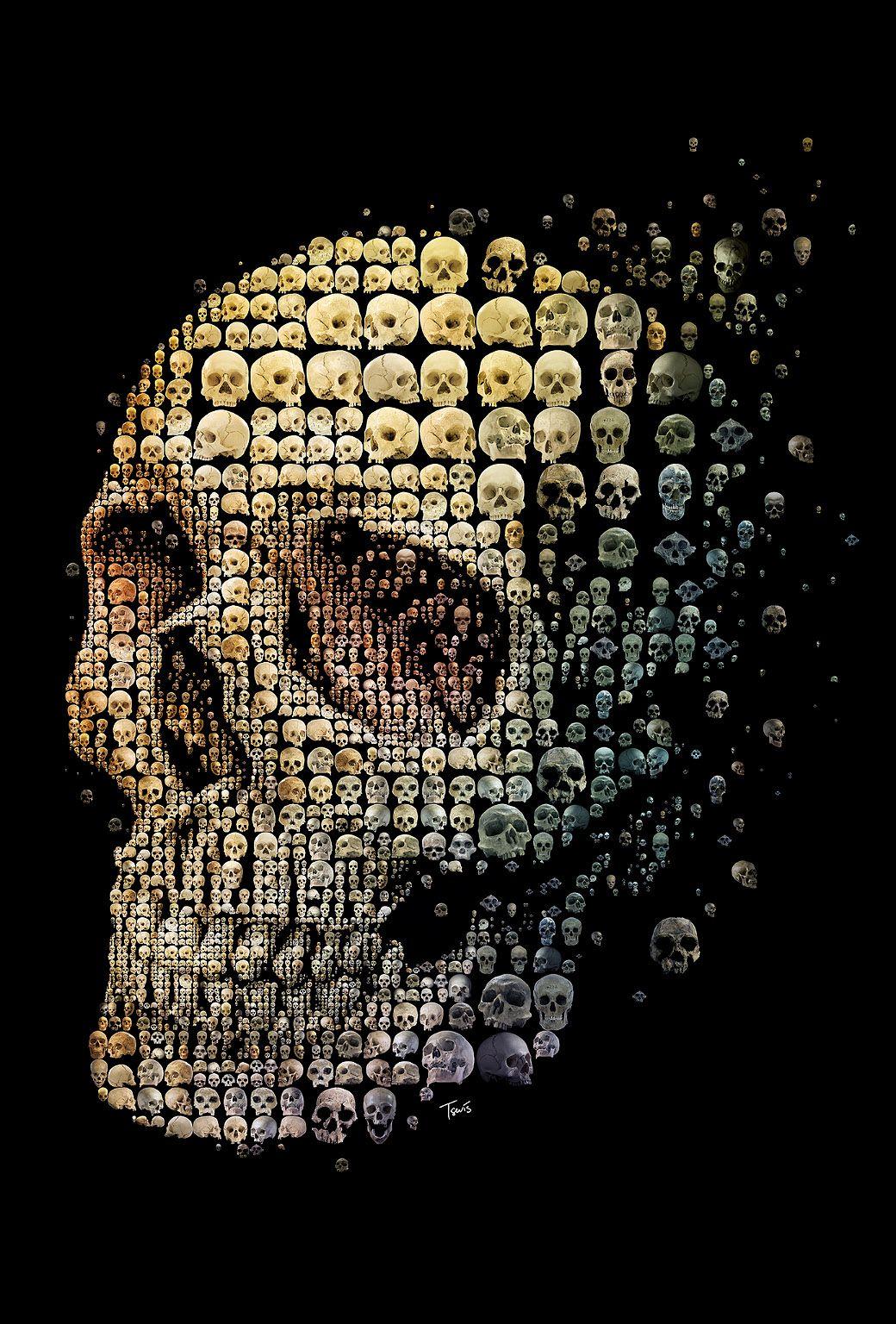 1040x1536 Skull iPhone Wallpaper Skull Art, HD Wallpaper