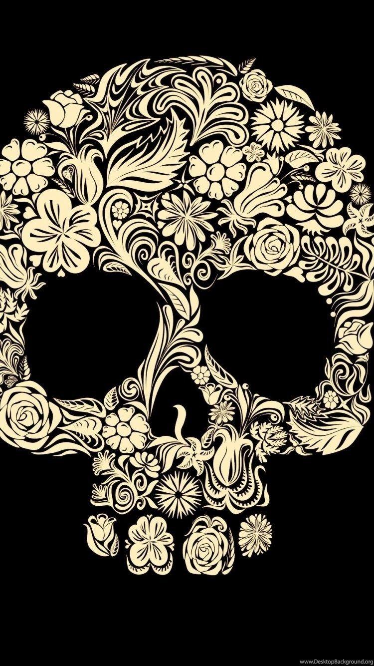 750x1334 Skull iPhone 6 Wallpaper Items Share Skull iPhone 6