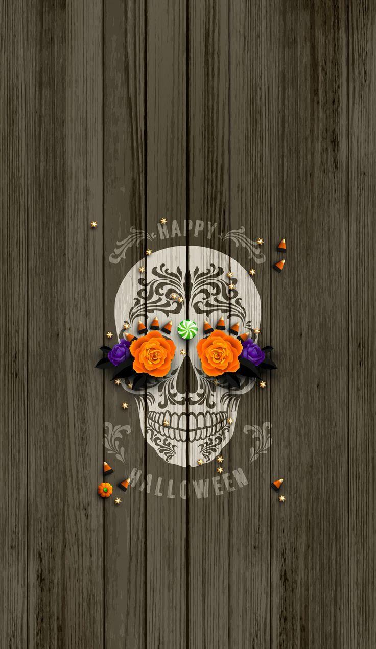 736x1271 Sugar skull iphone wallpaper