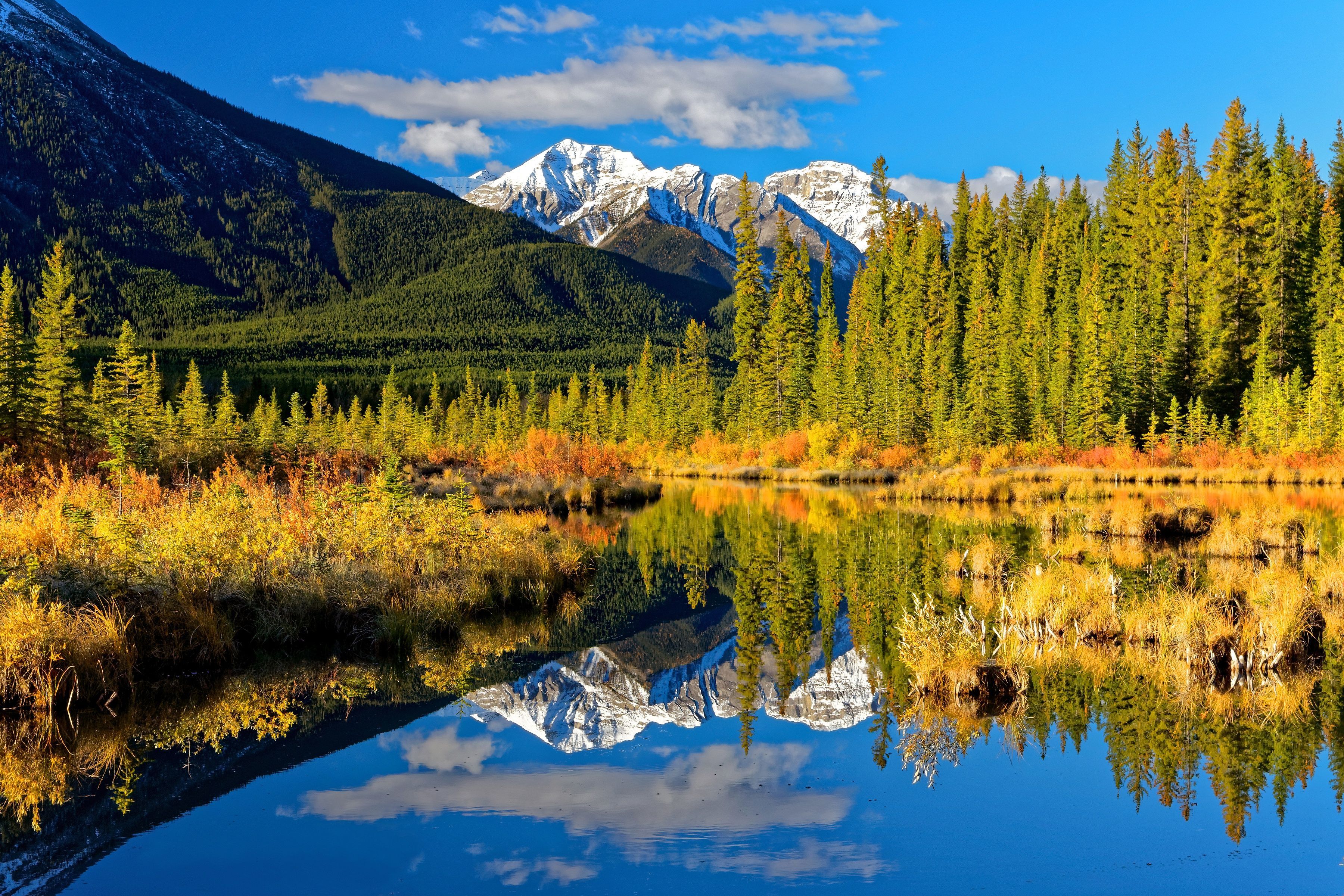 3600x2400 Fall Nature Banff National Park
