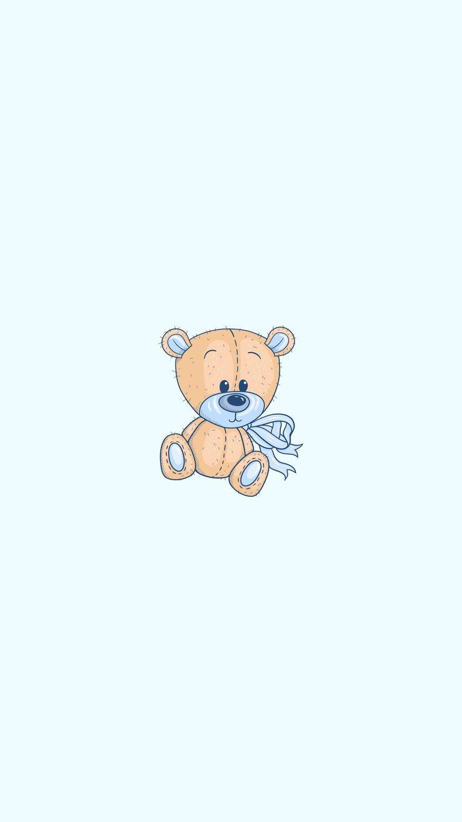 900x1600 bear wallpaper templates
