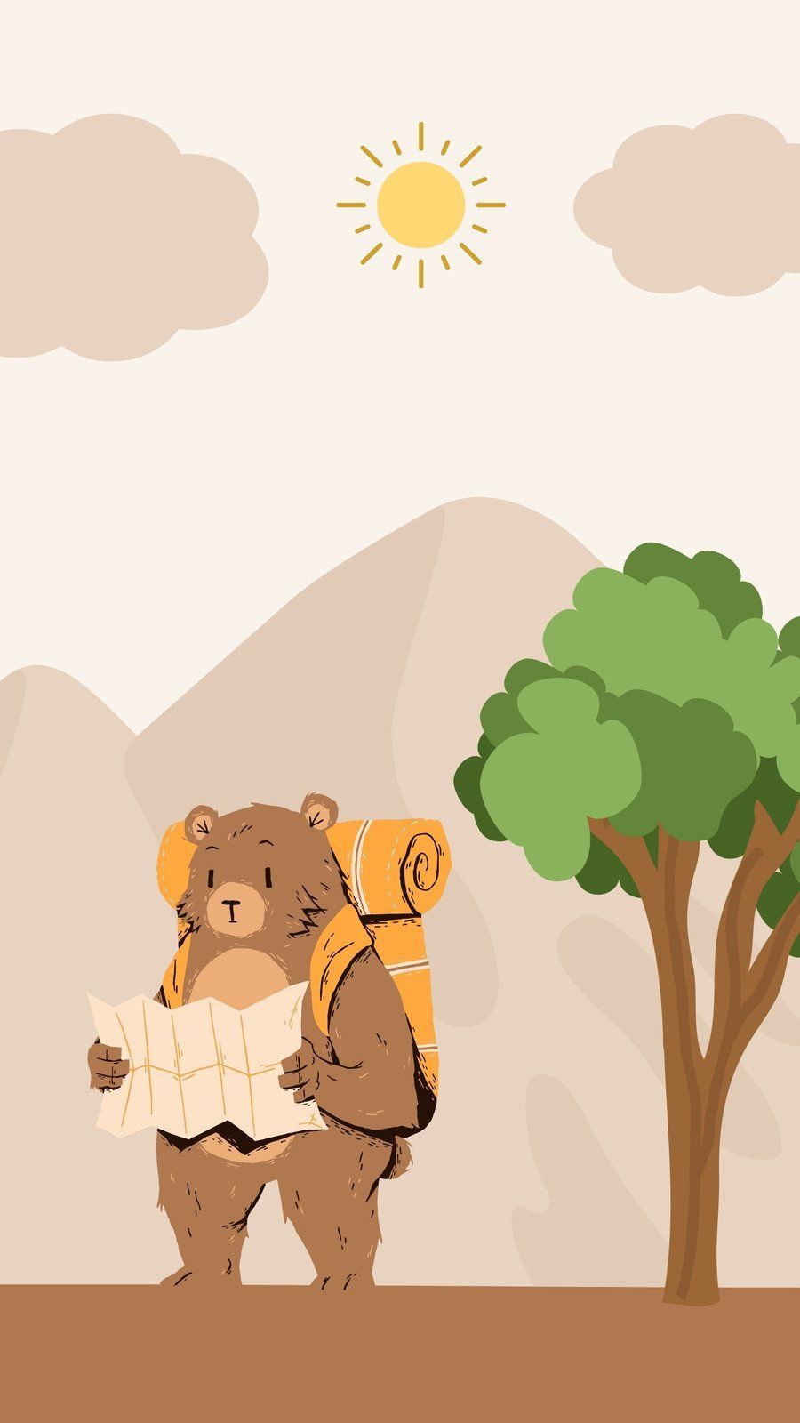 900x1600 bear wallpaper templates