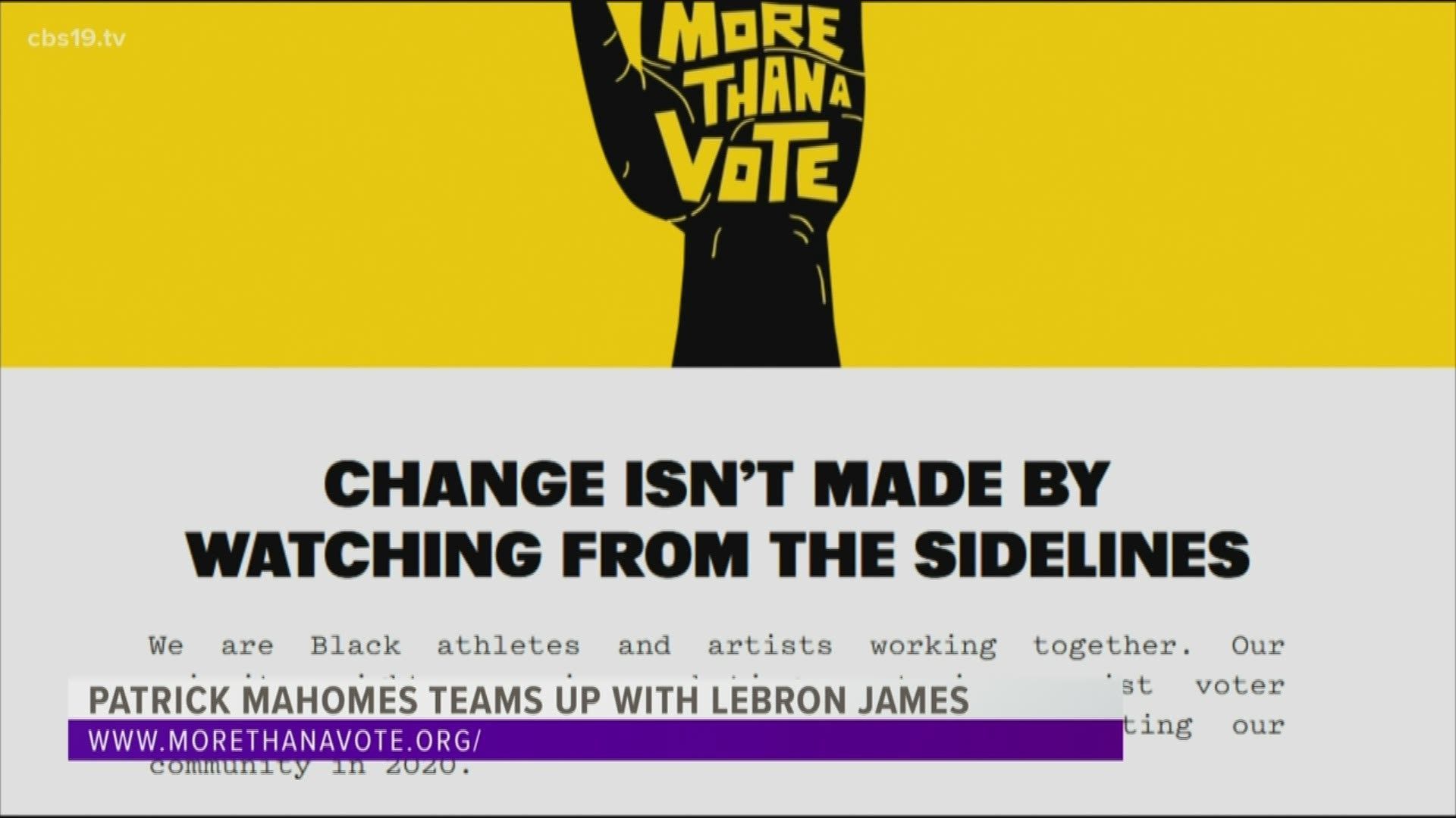 1920x1080 Patrick Mahomes teams up with LeBron