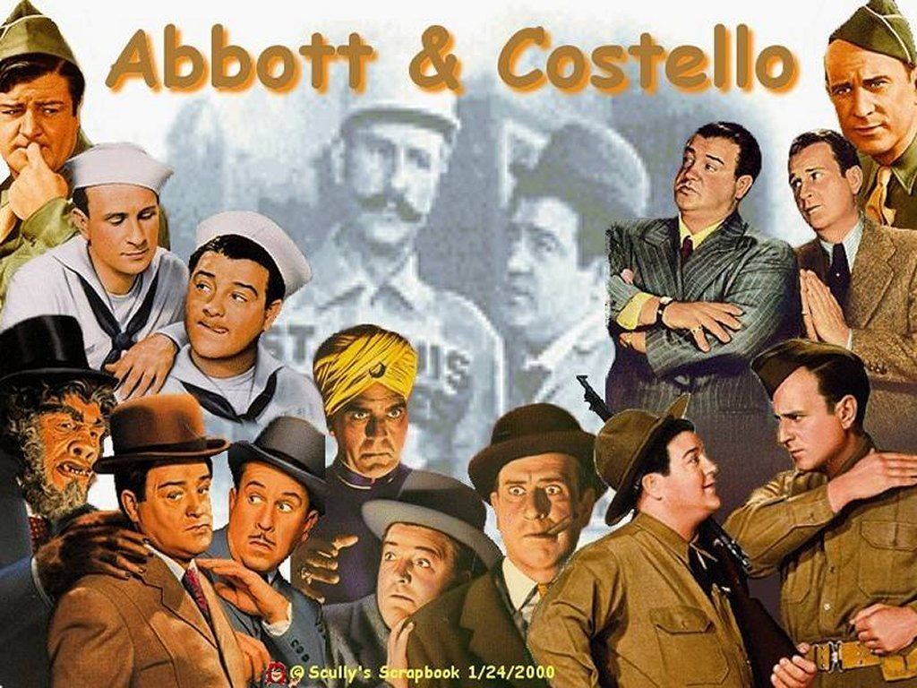 1024x768 Abbott And Costello Wallpaper