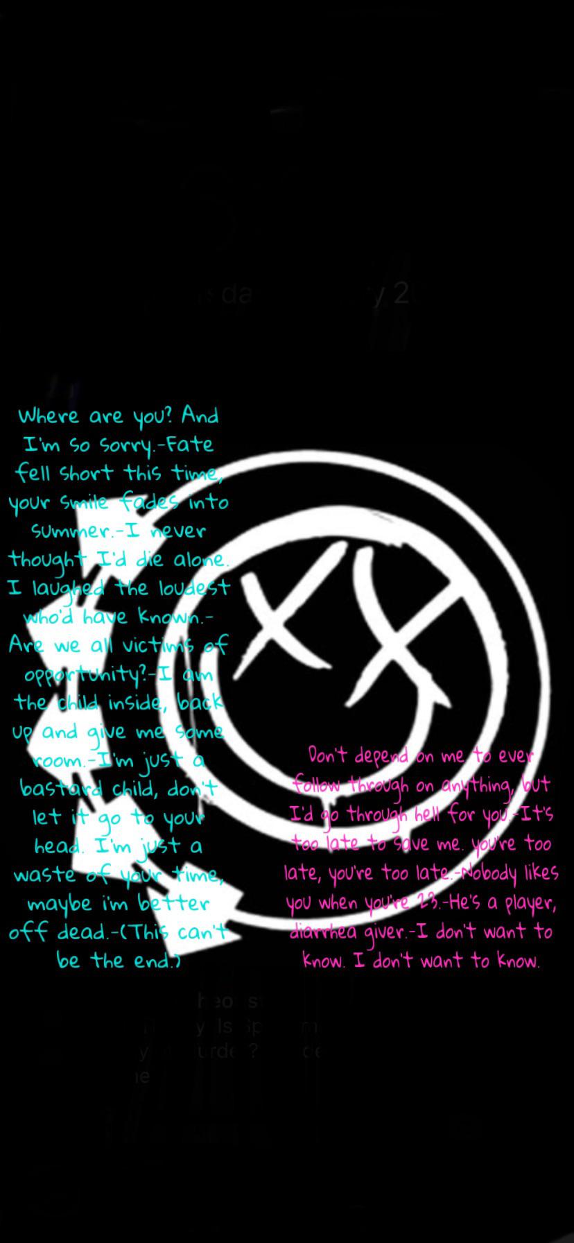 828x1792 I made a blink lock screen using some