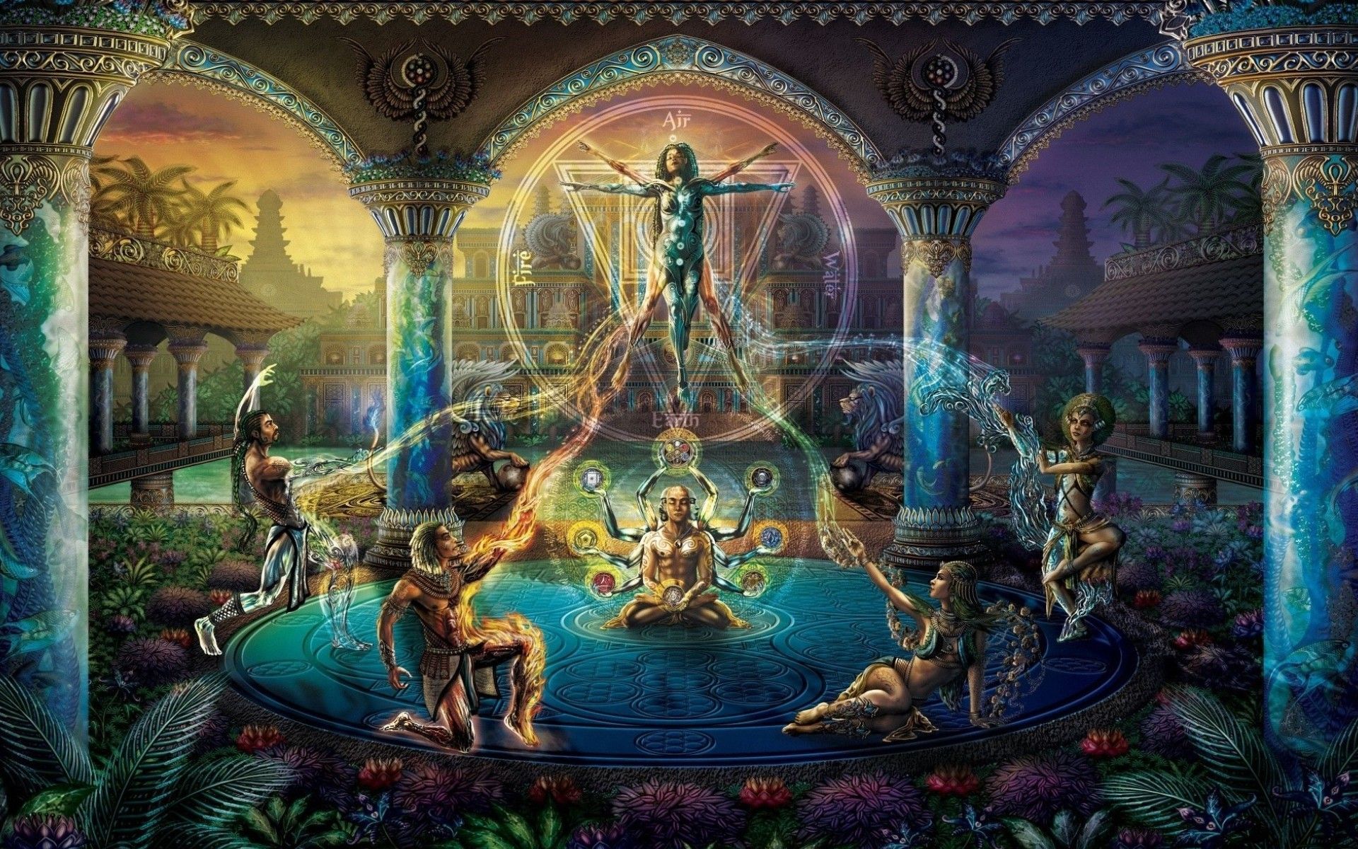 1920x1200 Magic Fantasy Elemental HD Wallpaper