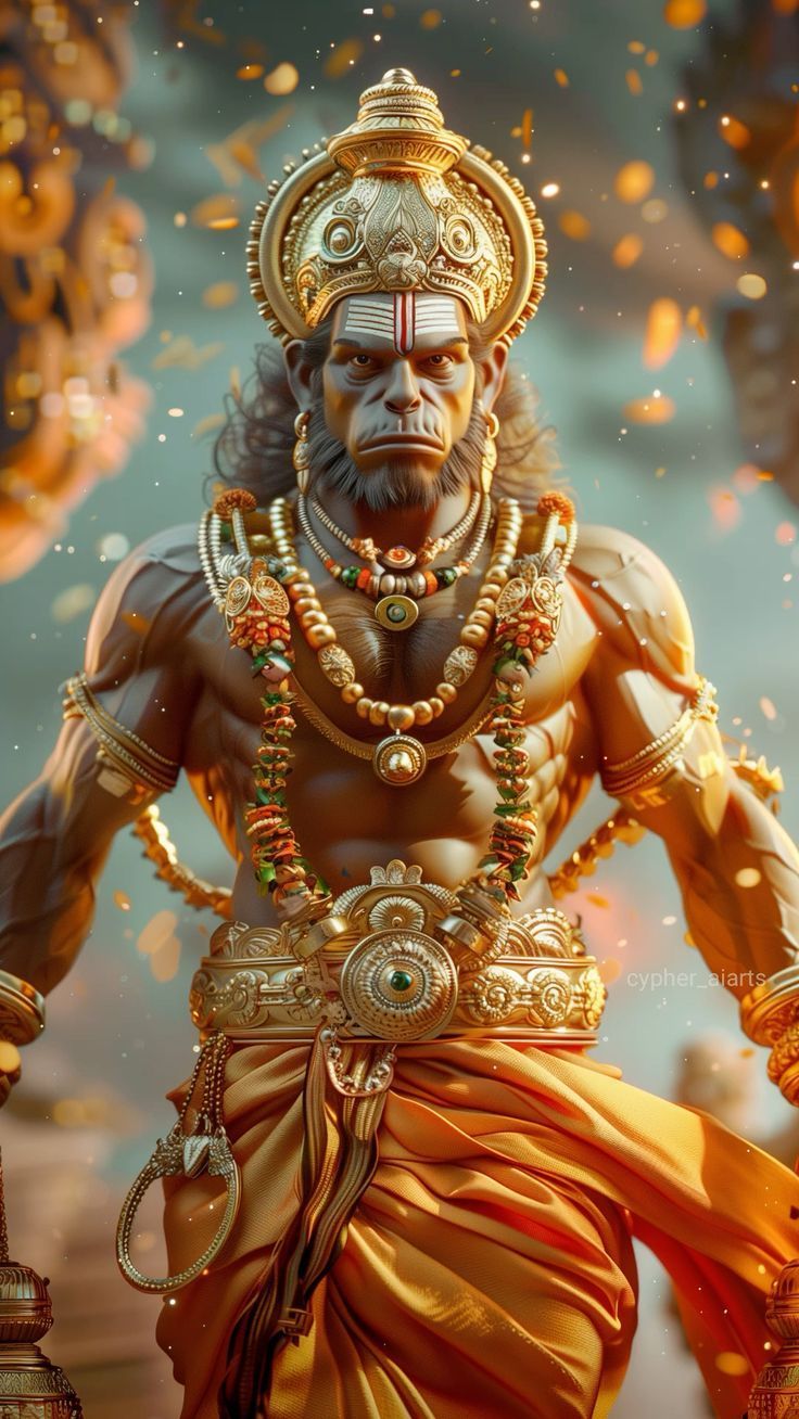 736x1308 Mighty Hanuman
