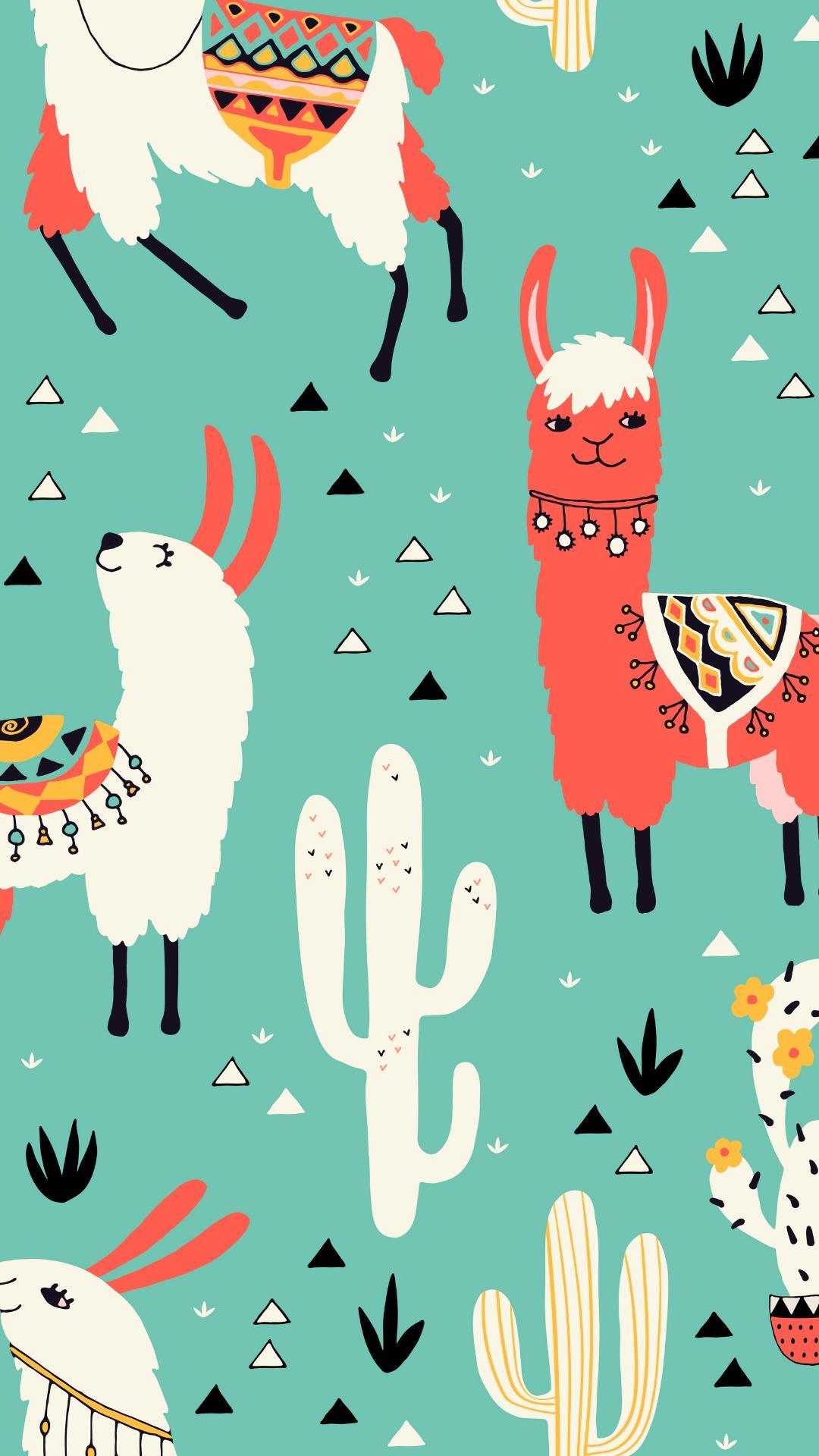 Cute Llama Wallpapers - Top Free Cute Llama Backgrounds - WallpaperAccess