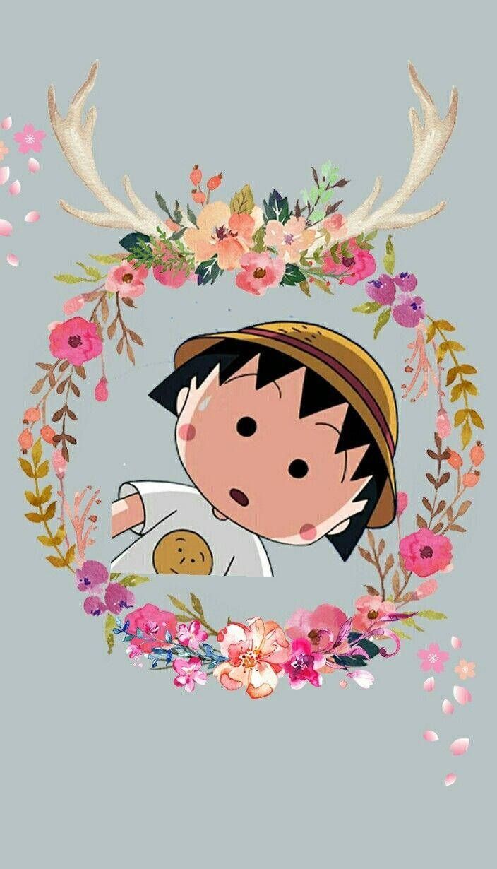 704x1230 Download Chibi Maruko Chan Flower