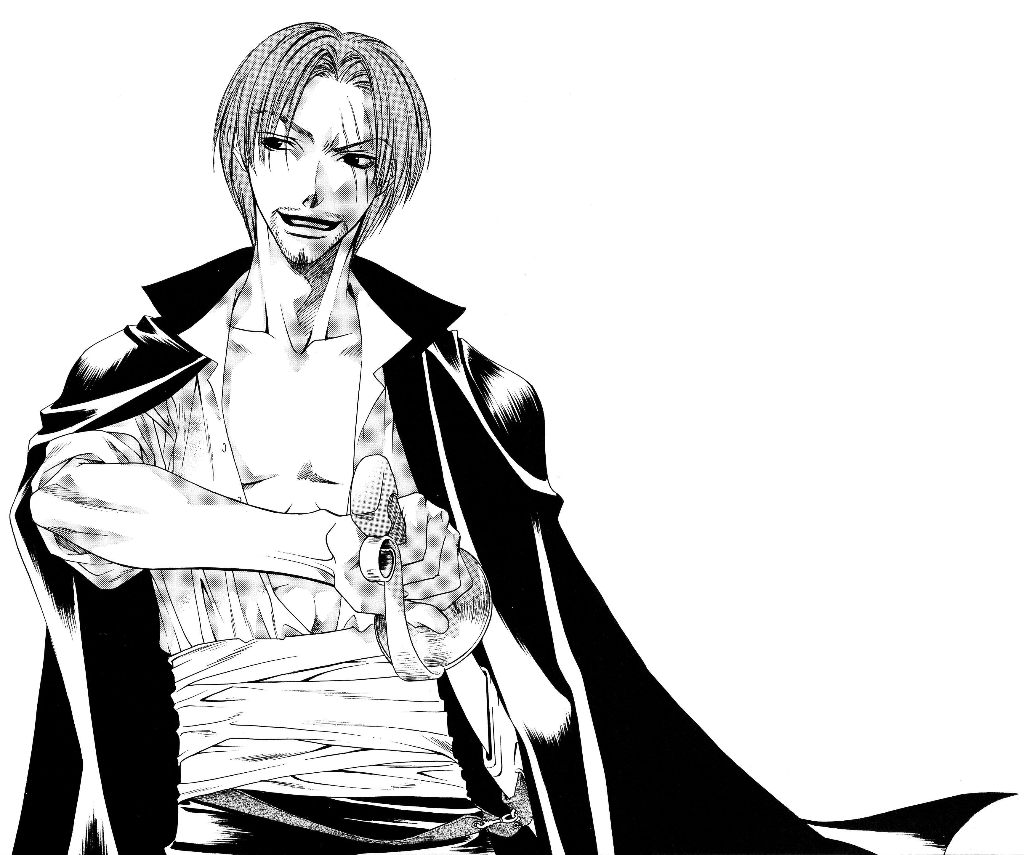 3457x2887 Shanks HD Wallpaper Piece Anime