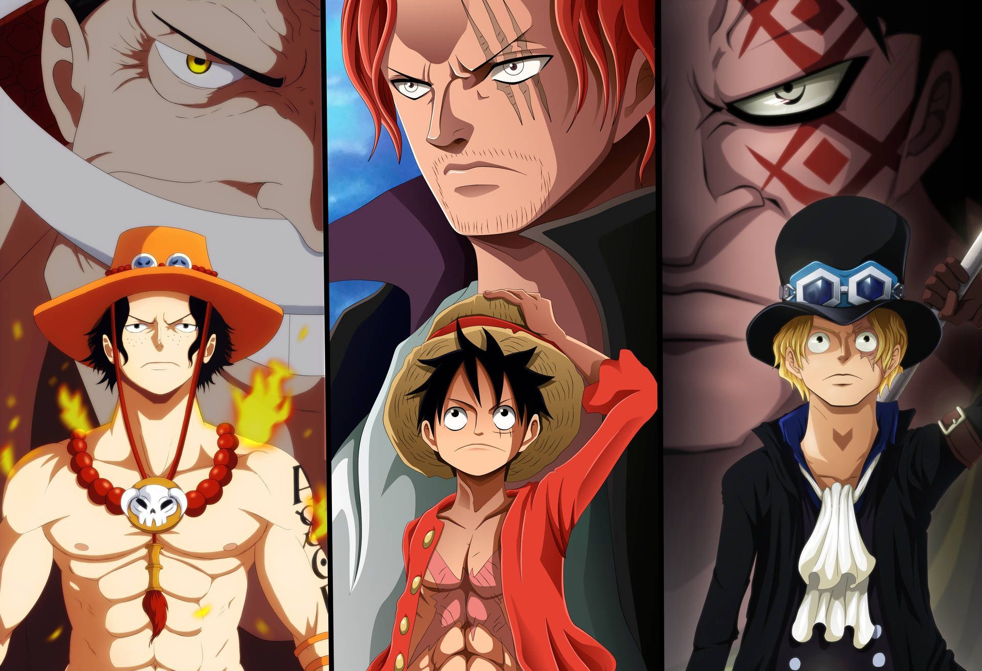 1920x1311 One Piece Hero Shanks Wallpaper