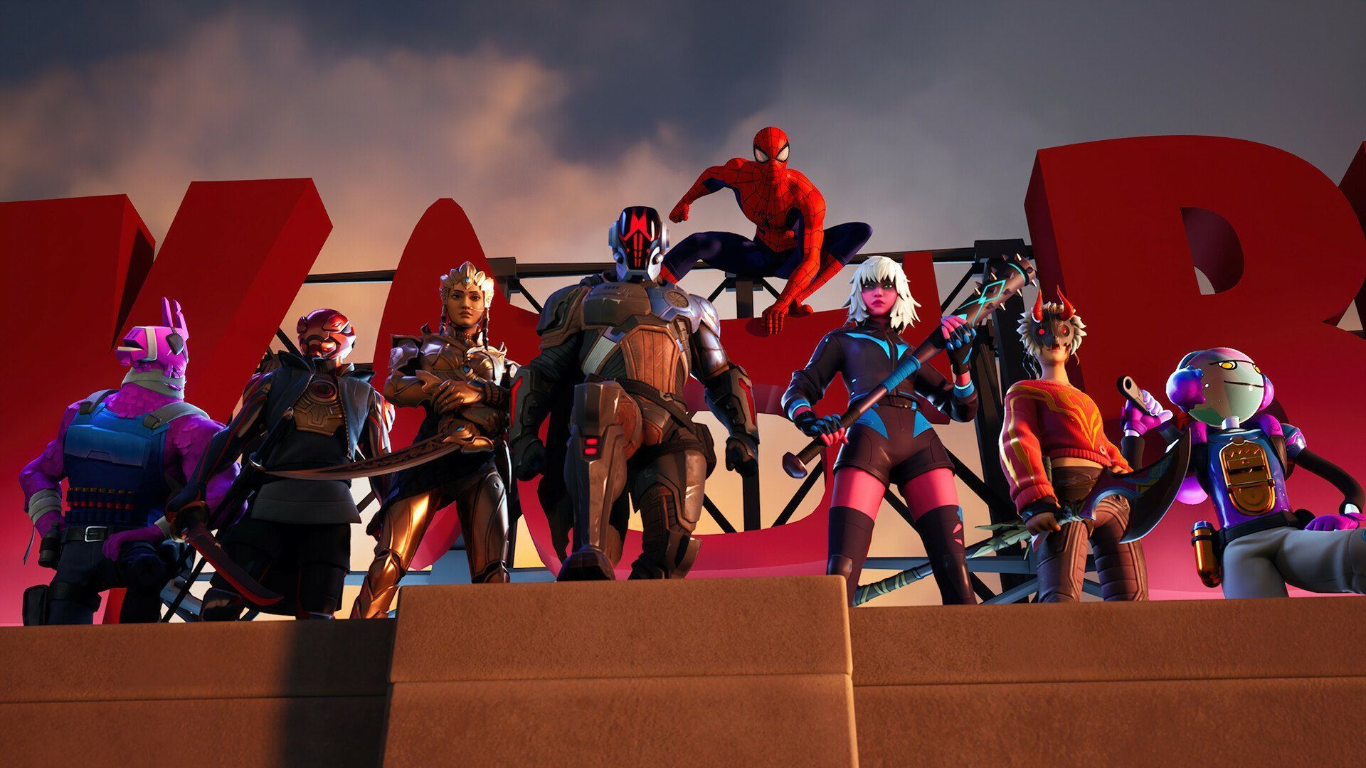 1920x1080 Spider Man Video Game Fortnite HD Wallpaper