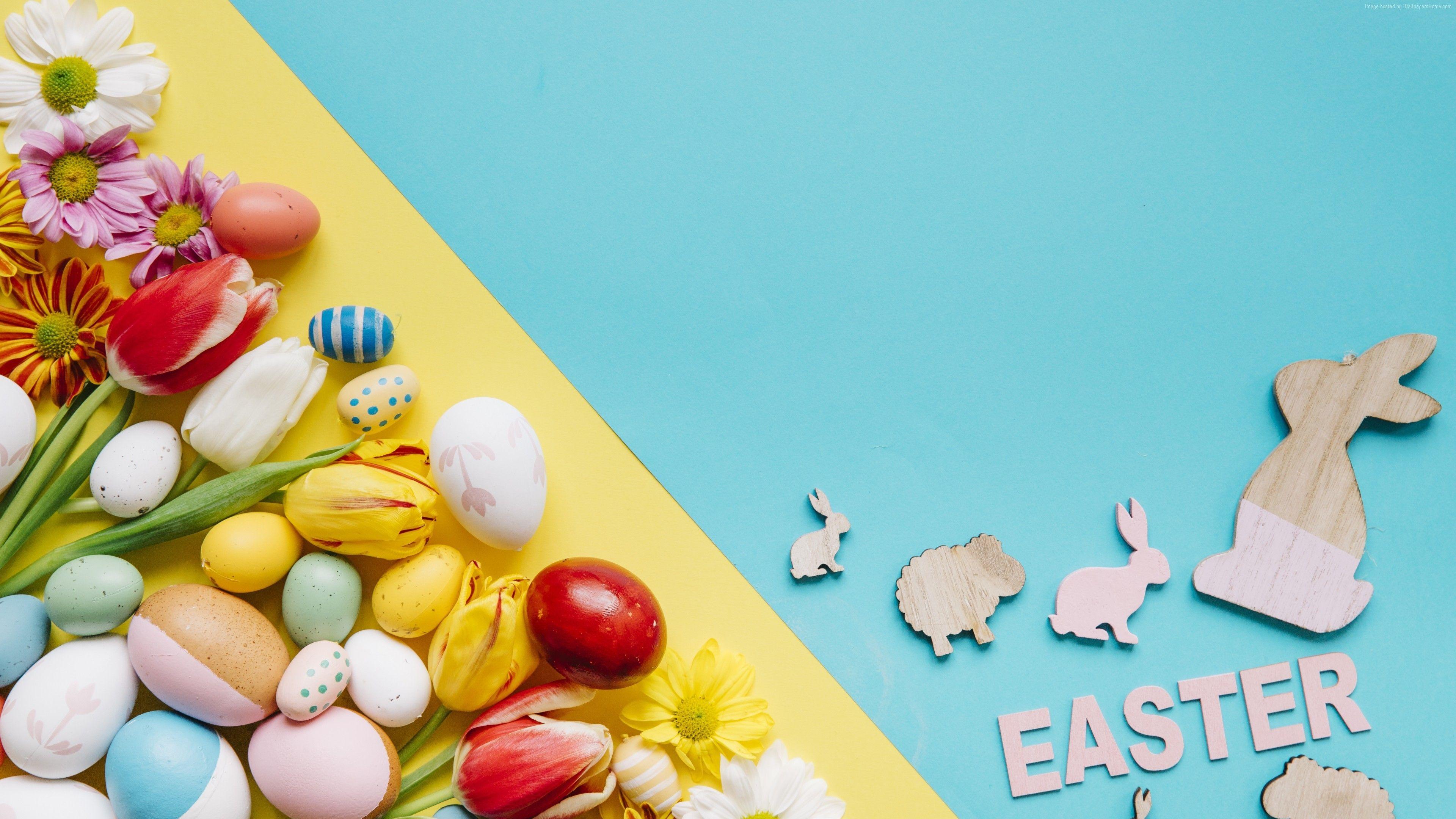 3840x2160 Easter Eggs Wallpaper