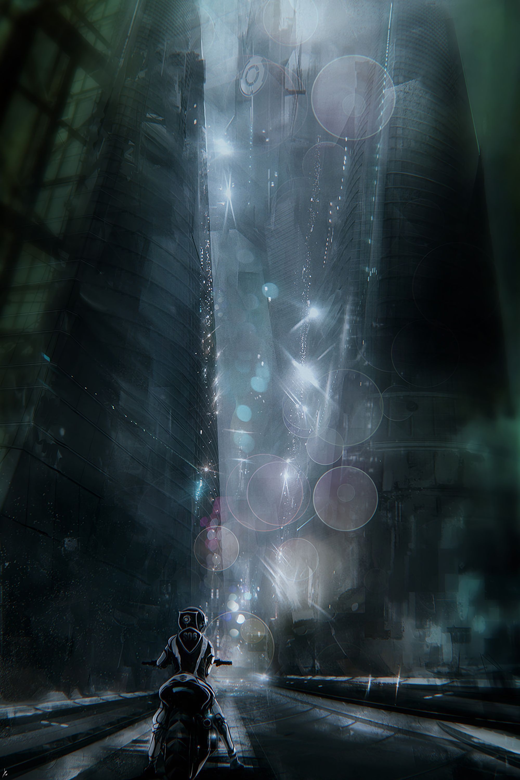 2000x3000 Download Cyberpunk wallpaper