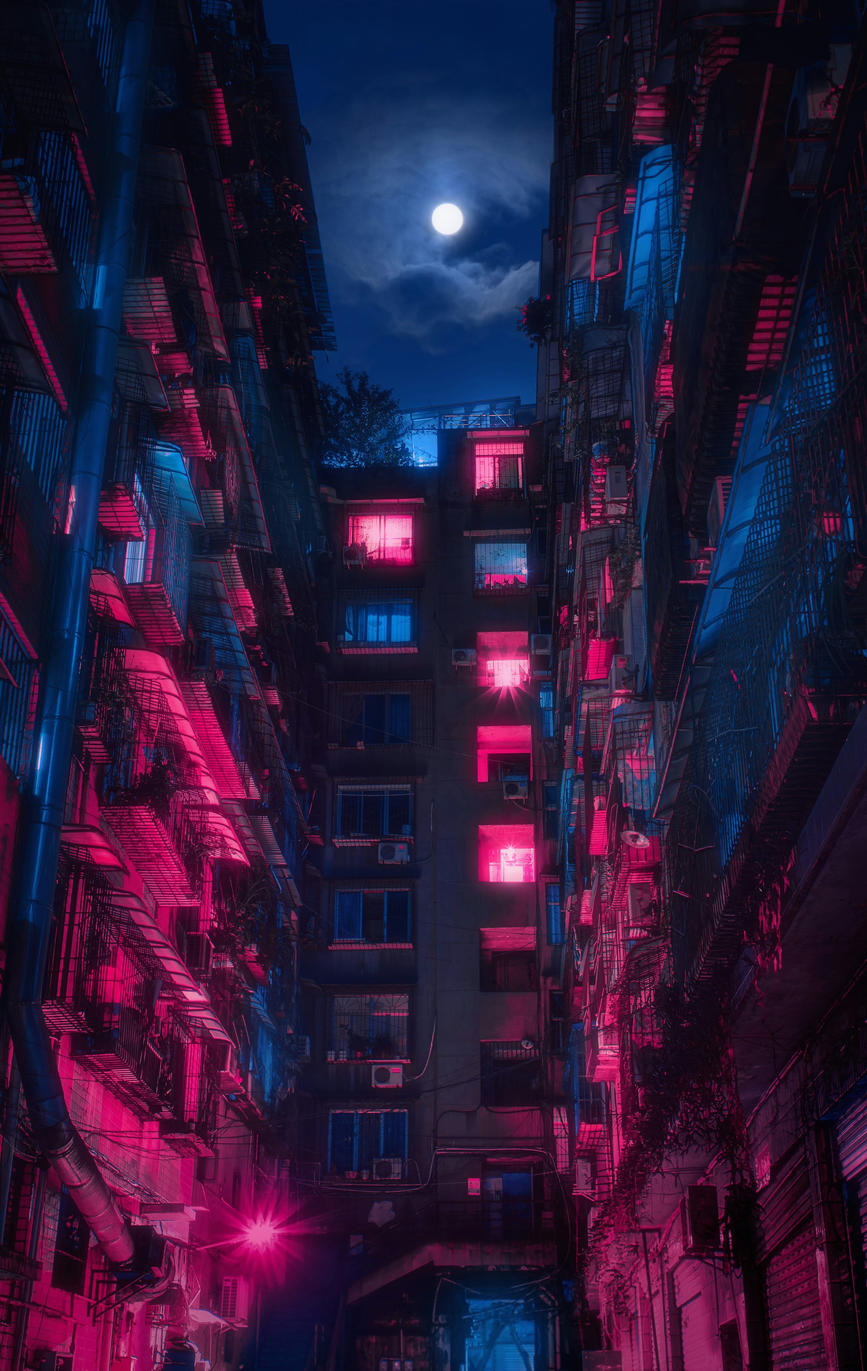3000x4742 Cyberpunk Wallpaper HD