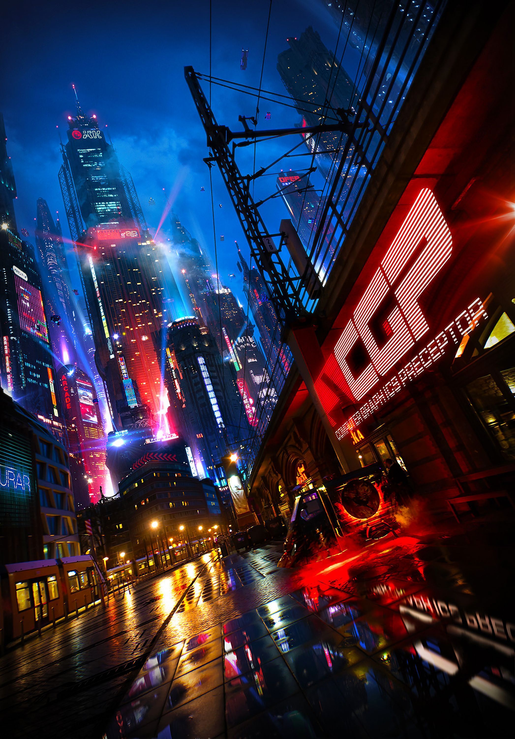 2094x3000 Download Cyberpunk wallpaper