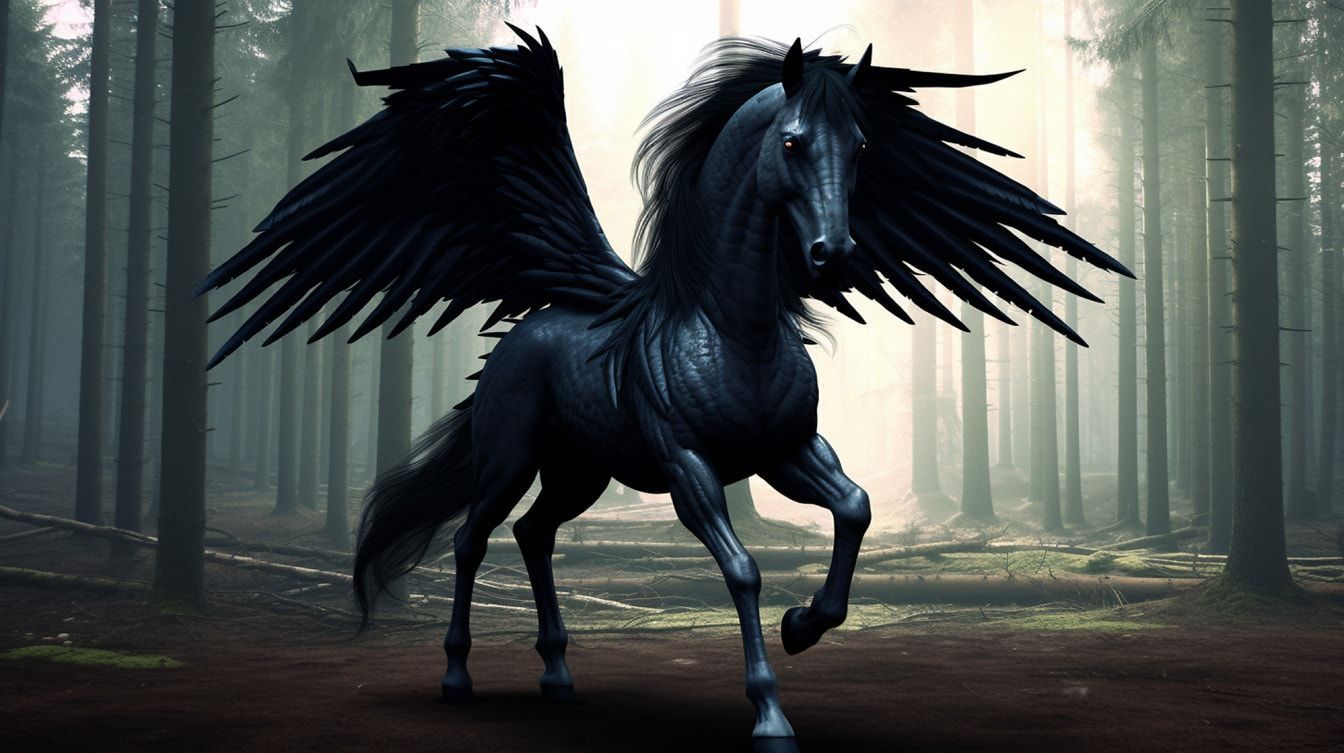1344x753 Free picture: Black fantasy mythology