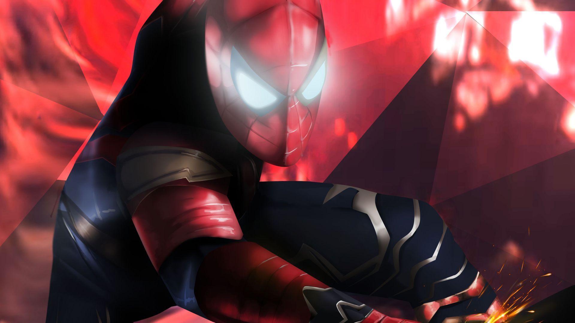 1920x1080 Download Wallpaper Of Spider Man, Avengers: Infinity War