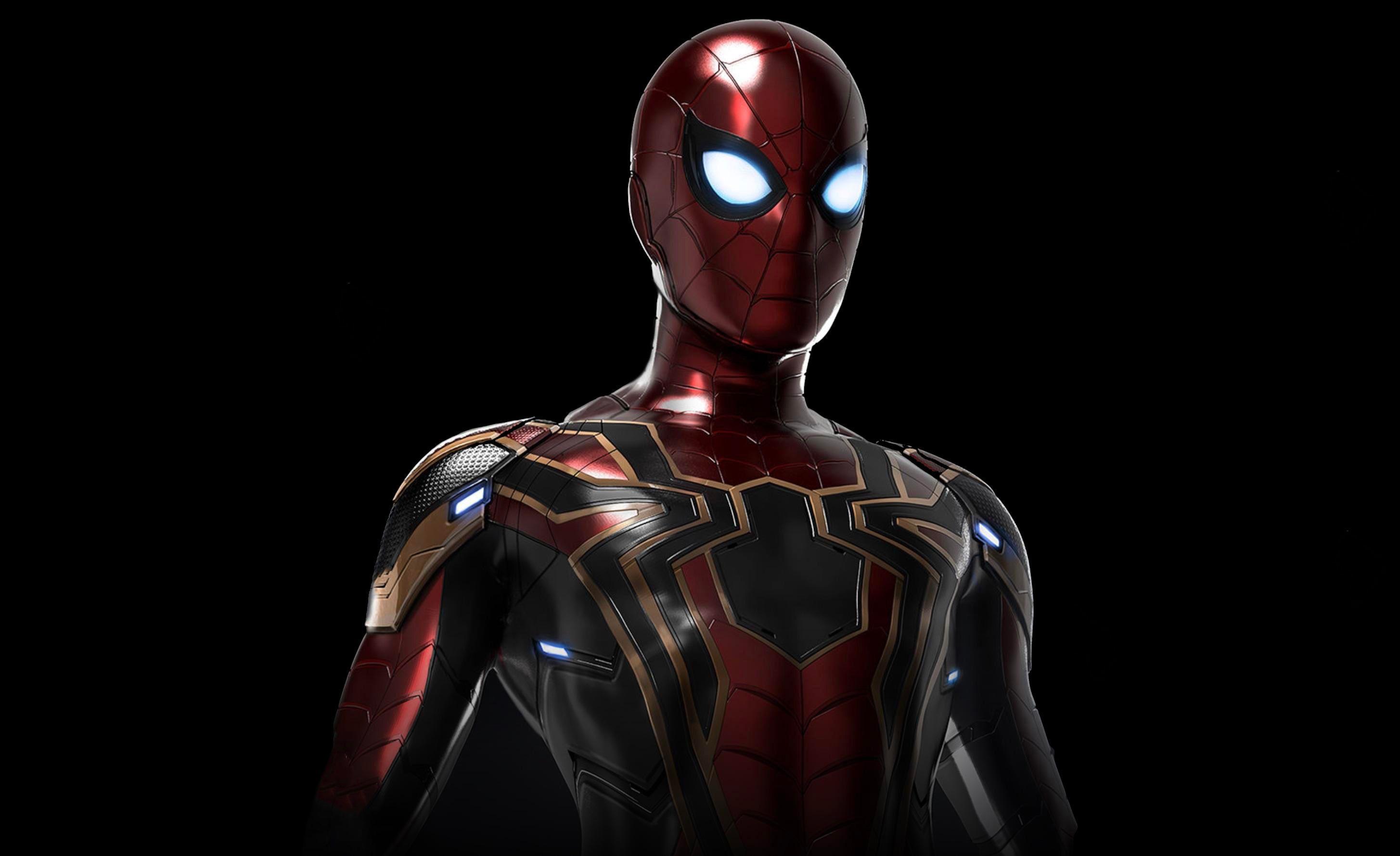 2909x1779 #Spider Man, #Avengers: Infinity War, #Iron Spider