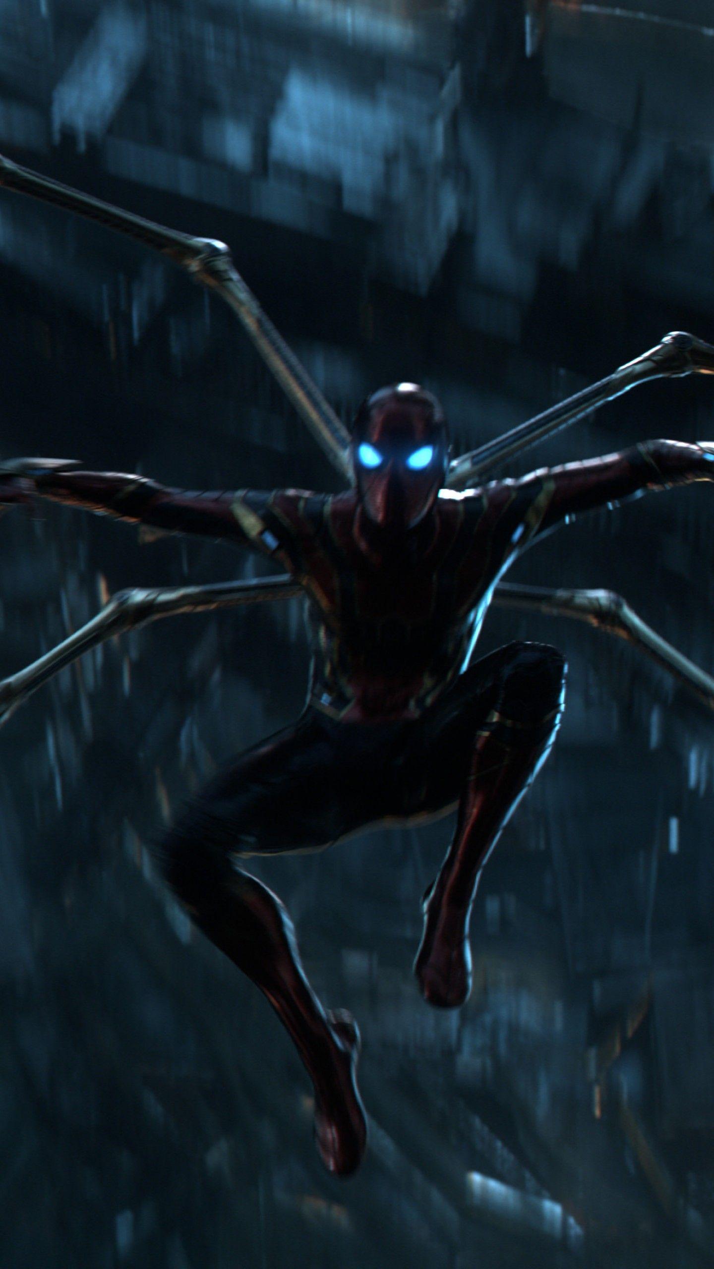 1440x2560 Wallpaper Avengers: Infinity War, Iron Spider, 4K, Movies