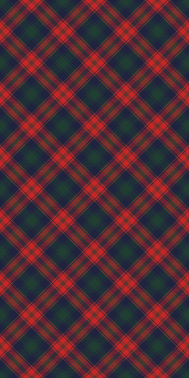 735x1470 Diagonal fabric texture plaid seamless pattern. Vector illustration. Christmas bac. Cute christmas wallpaper, Holiday iphone wallpaper, Wallpaper iphone christmas