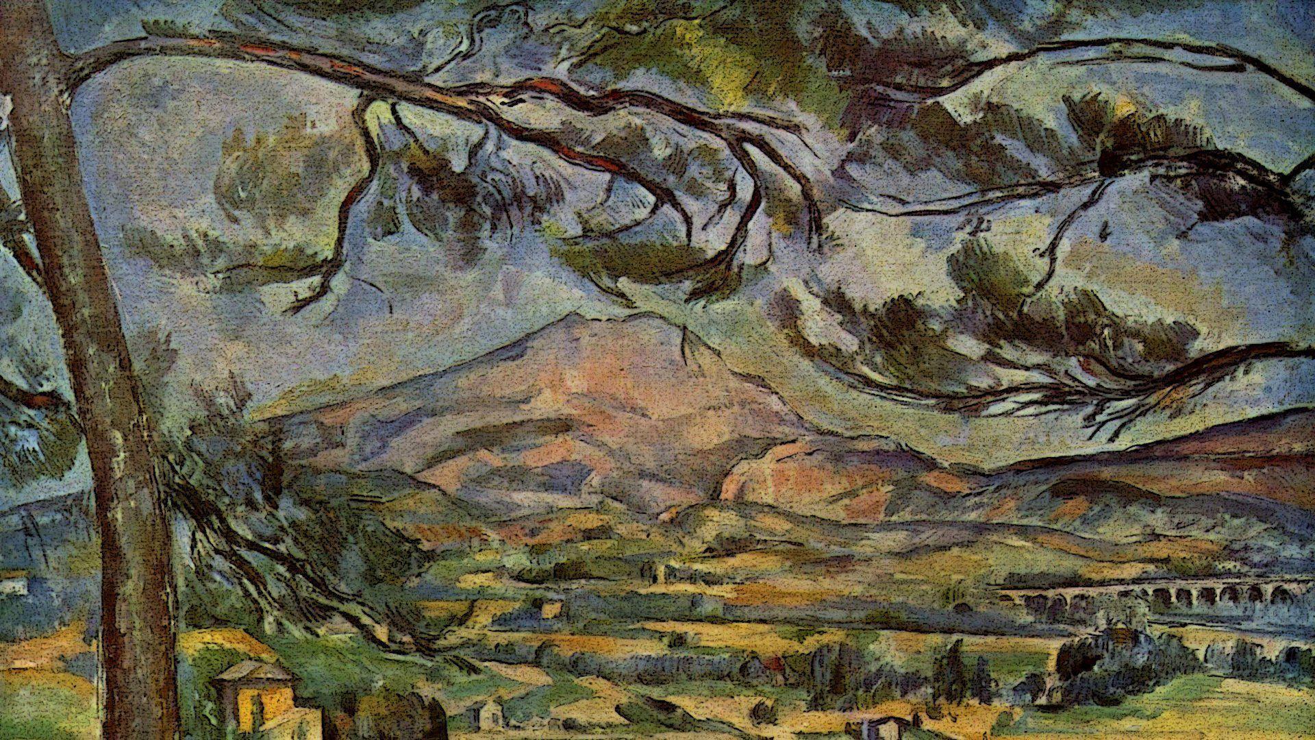 1920x1080 Paul Cézanne Wallpaper