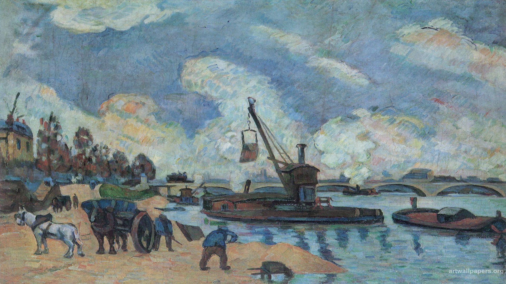 1920x1080 Paul Cézanne Wallpaper