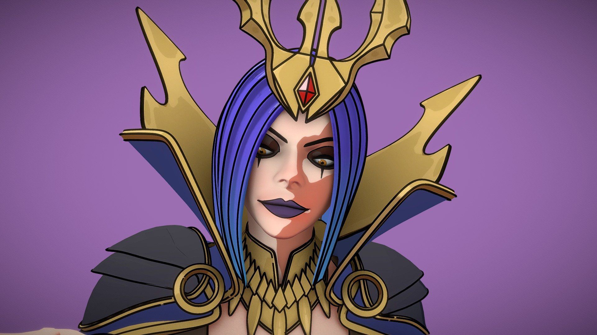 1920x1080 Deceiver Model By Hayden_3D Arts
