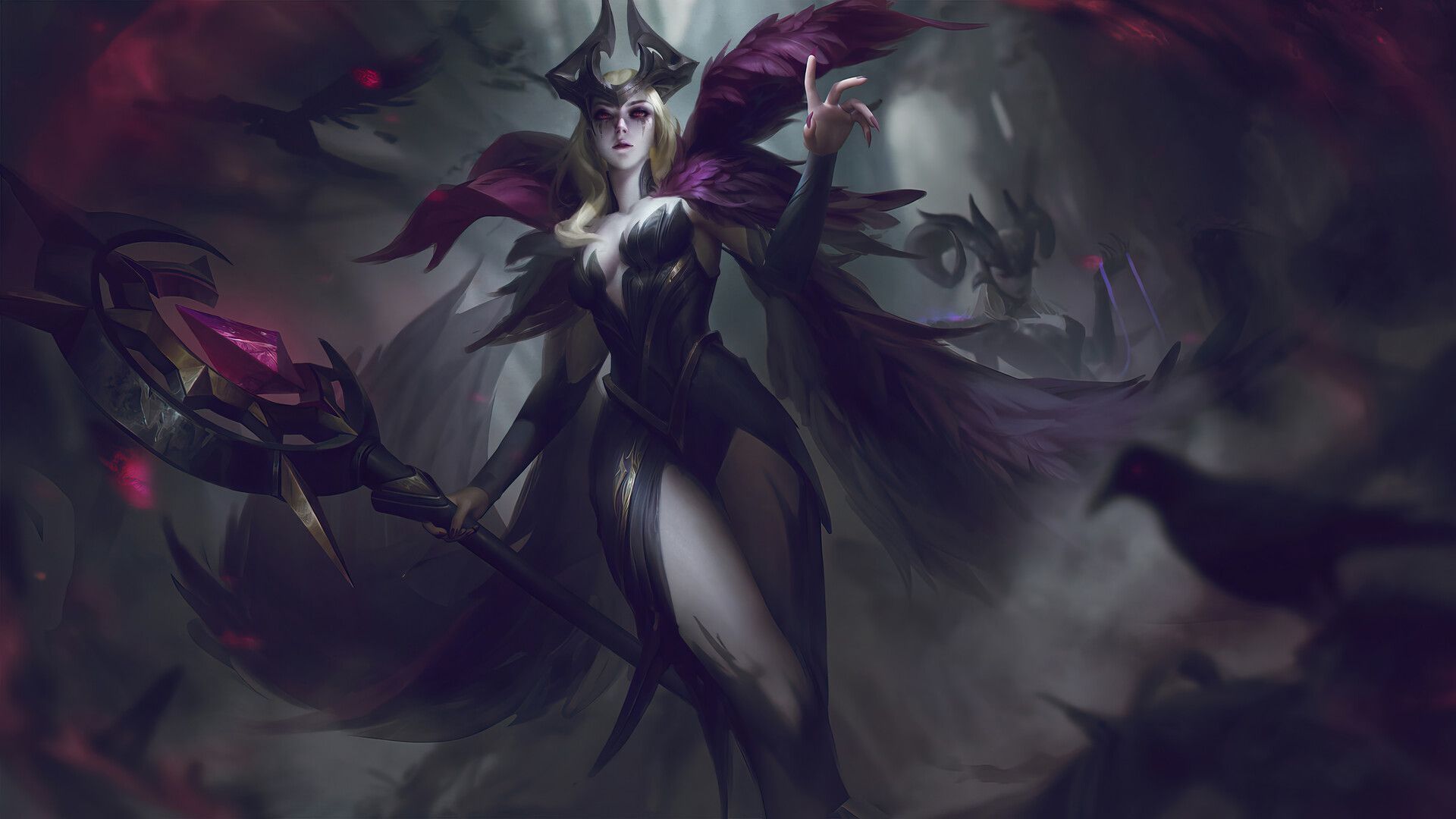 1920x1080 League Of Legends Coven Wallpaper