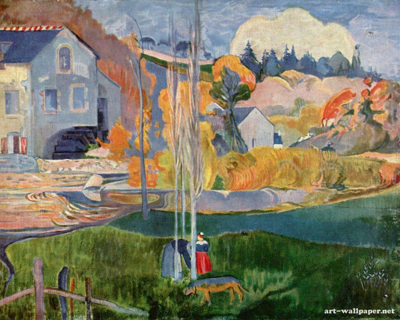 PietMondrian × Eugène Henri Paul Gauguinエンタメ/ホビー
