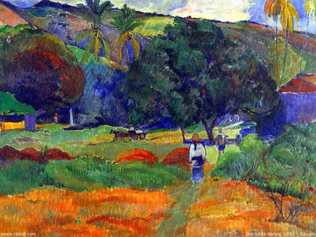 1024x768 Paul Gauguin Wallpaper