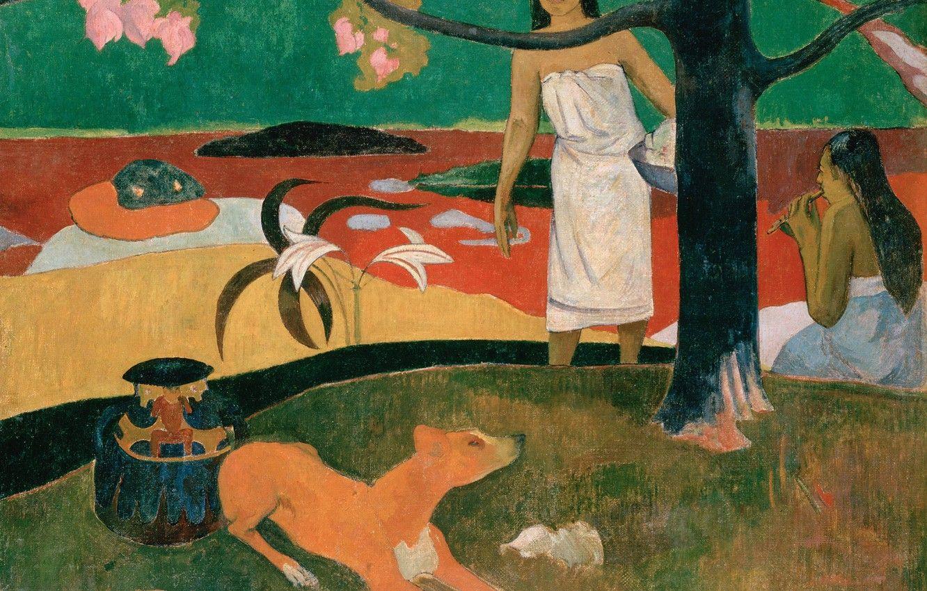 1332x850 Wallpaper picture, genre, Paul Gauguin, Eugene Henri Paul