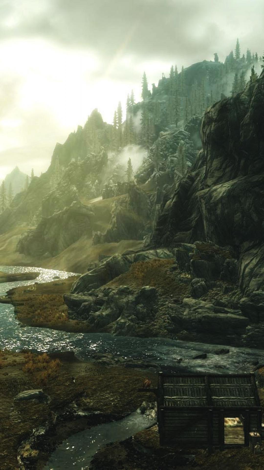 1080x1920 skyrim mobile wallpaper