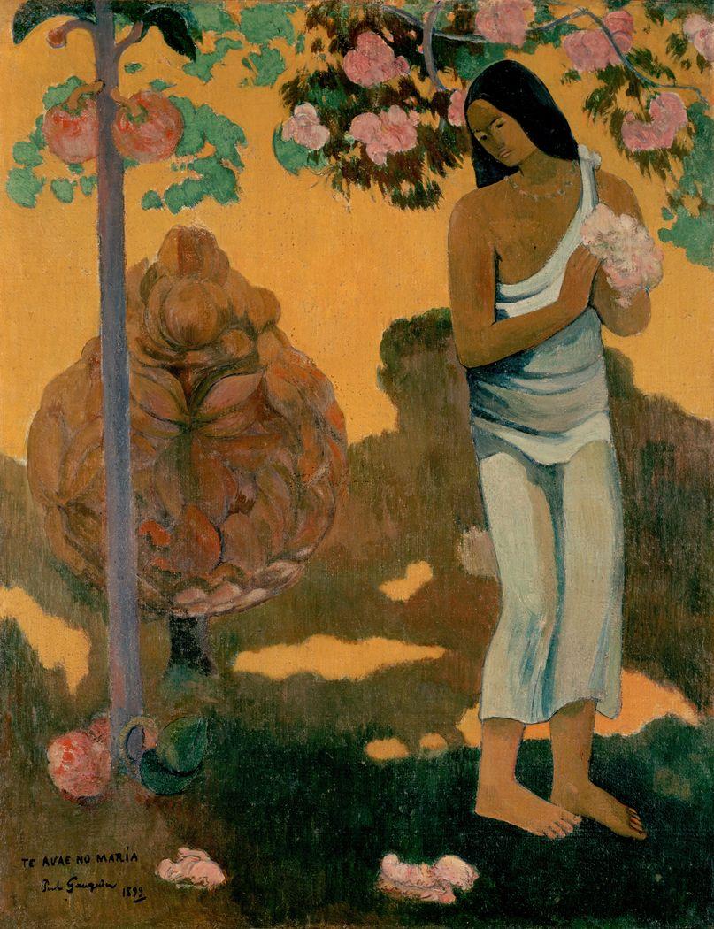 807x1050 Month of Mary (Te avae no Maria) Paul Gauguin
