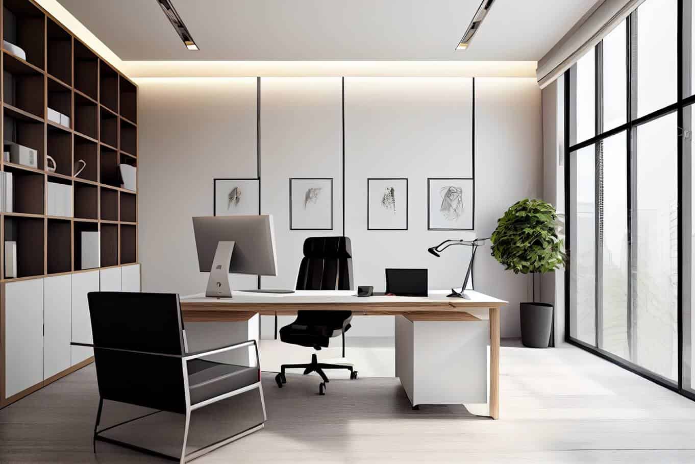 1362x909 Luxury CEO Office To