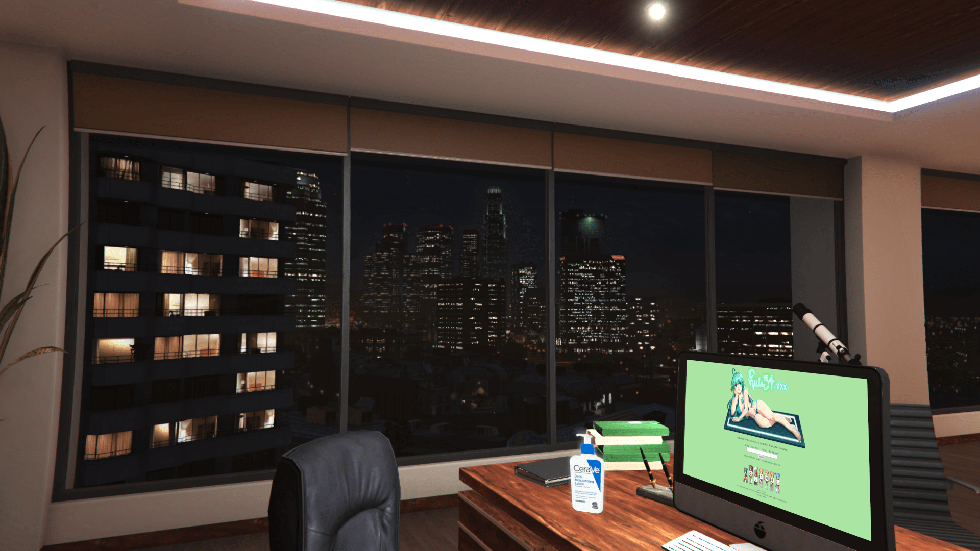 1920x1080 I finally got a CEO office. What