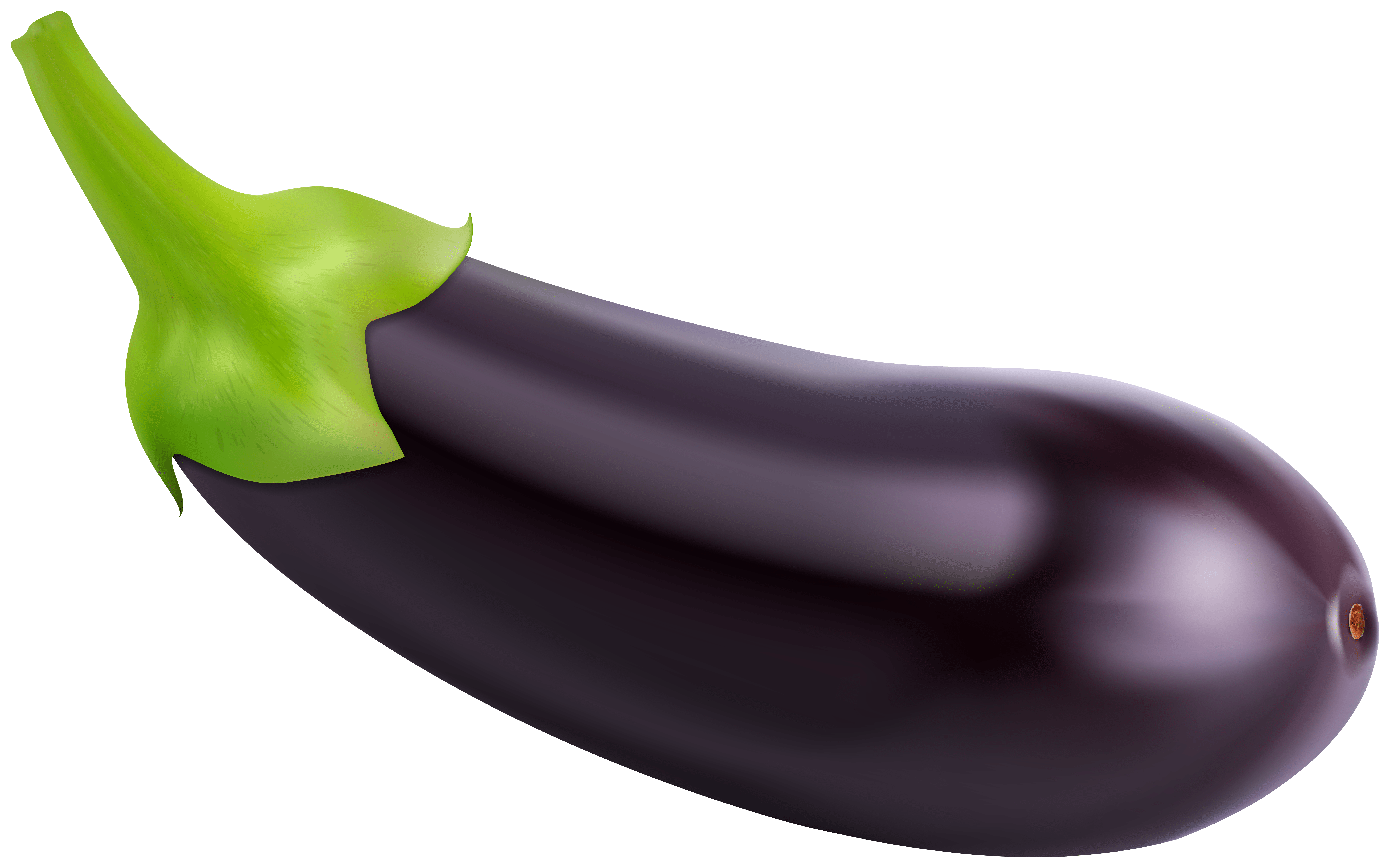 8000x4999 Eggplant PNG Clipart Quality